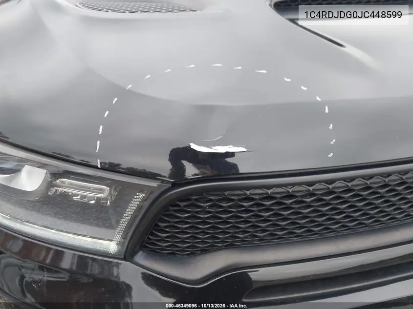 2018 DODGE DURANGO VIN 1C4RDJDG0JC448599 — фото 17