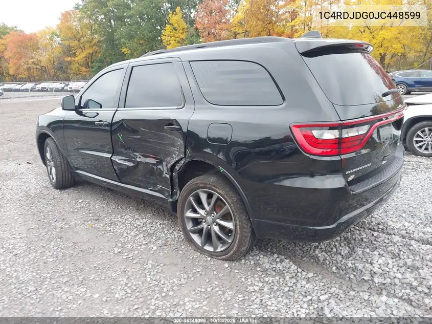 2018 DODGE DURANGO VIN 1C4RDJDG0JC448599 — фото 3