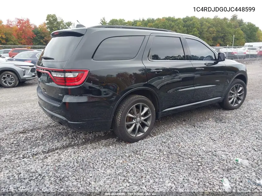2018 DODGE DURANGO VIN 1C4RDJDG0JC448599 — фото 4