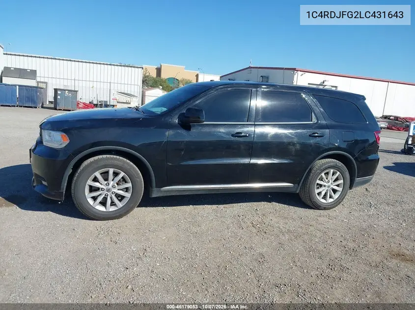 2020 DODGE DURANGO VIN 1C4RDJFG2LC431643 — фото 19
