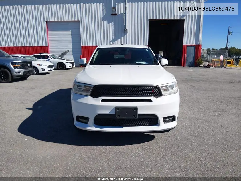 2020 DODGE DURANGO VIN 1C4RDJFG3LC369475 — фото 17
