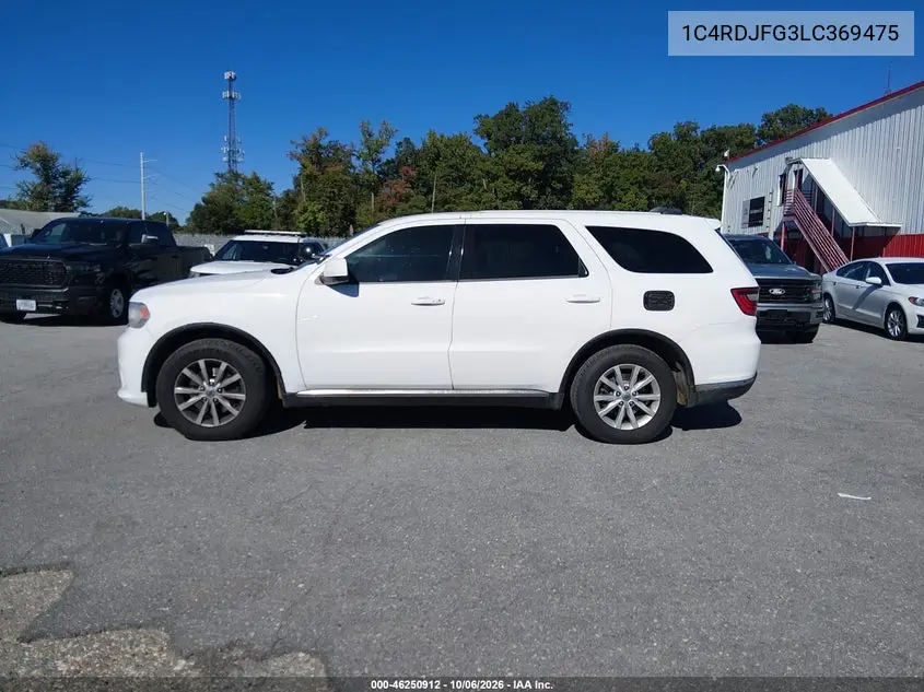 2020 DODGE DURANGO VIN 1C4RDJFG3LC369475 — фото 19