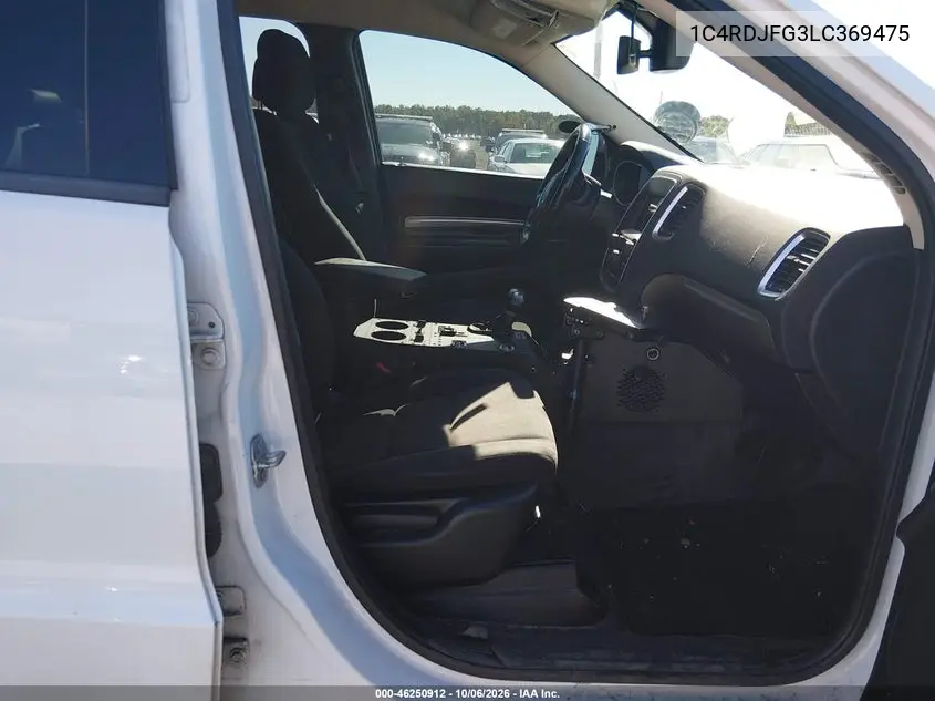 2020 DODGE DURANGO VIN 1C4RDJFG3LC369475 — фото 5