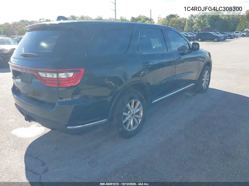 2020 DODGE DURANGO VIN 1C4RDJFG4LC308300 — фото 4