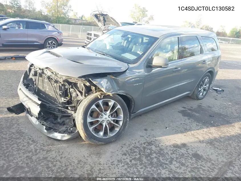 2020 DODGE DURANGO VIN 1C4SDJCT0LC130582 — фото 2