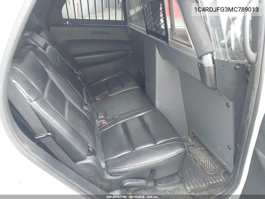 2021 DODGE DURANGO VIN 1C4RDJFG3MC789013 — фото 8