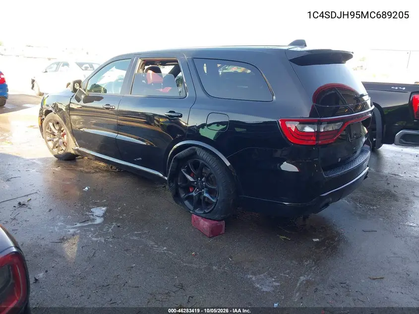 2021 DODGE DURANGO VIN 1C4SDJH95MC689205 — фото 3