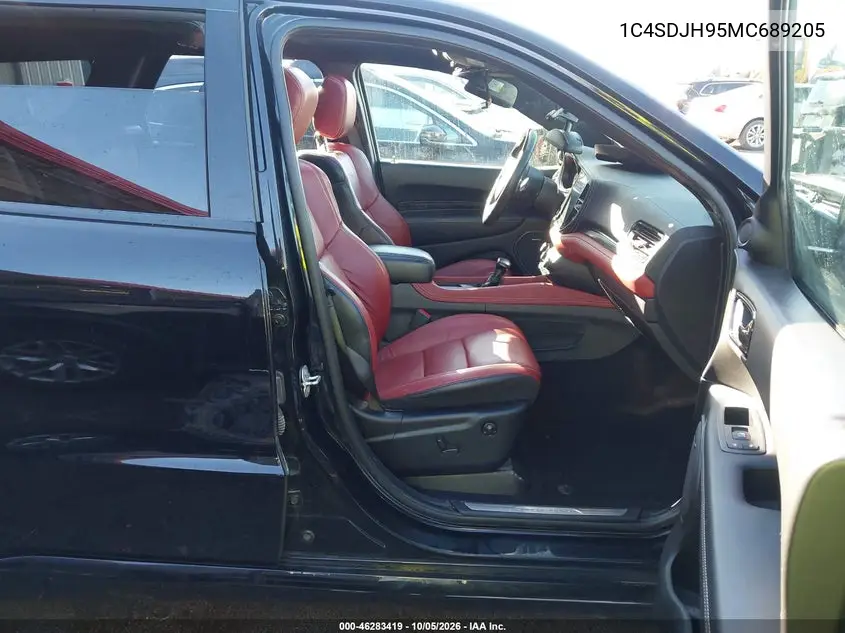2021 DODGE DURANGO VIN 1C4SDJH95MC689205 — фото 5
