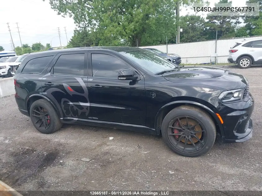2023 DODGE DURANGO VIN 1C4SDJH99PC567791 — фото 13