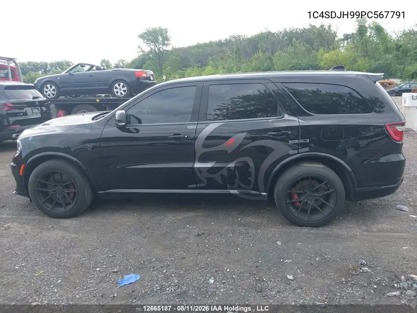 2023 DODGE DURANGO VIN 1C4SDJH99PC567791 — фото 14