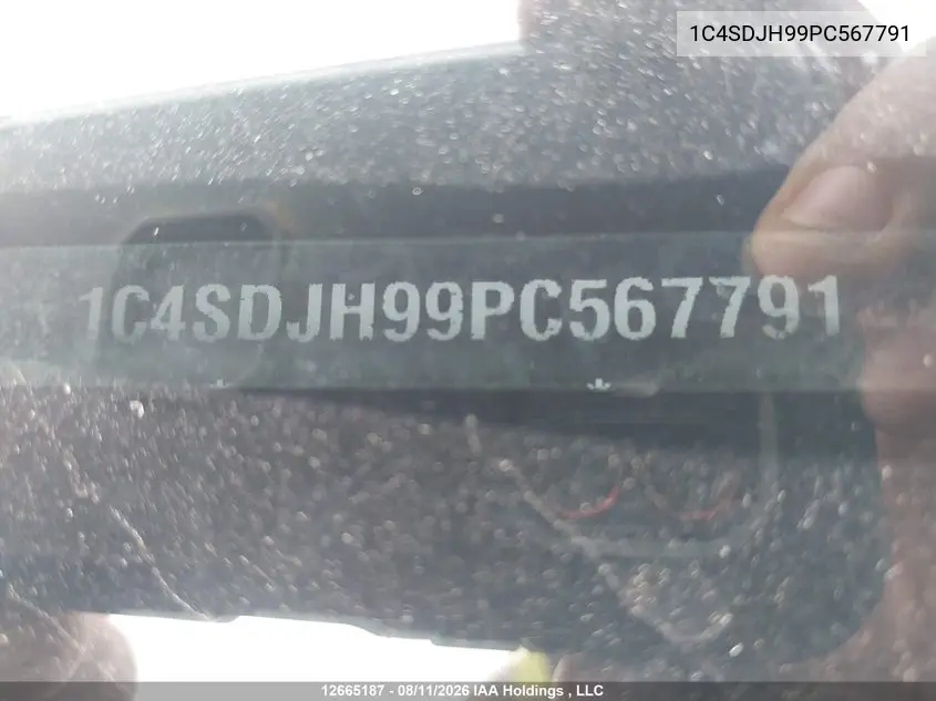 2023 DODGE DURANGO VIN 1C4SDJH99PC567791 — фото 18