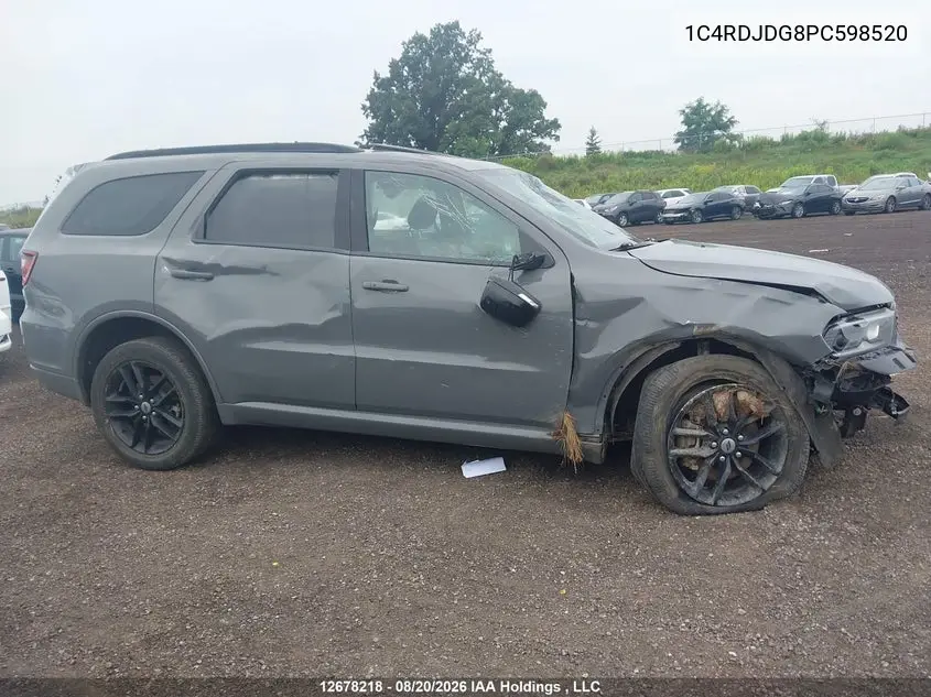 2023 DODGE DURANGO VIN 1C4RDJDG8PC598520 — фото 12