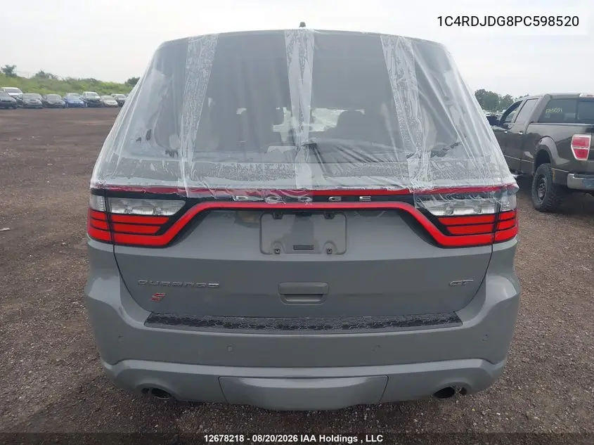 2023 DODGE DURANGO VIN 1C4RDJDG8PC598520 — фото 15