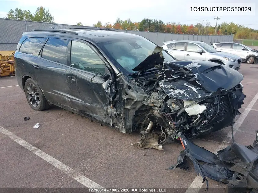 DODGE DURANGO 2023, VIN 1C4SDJCT8PC550029