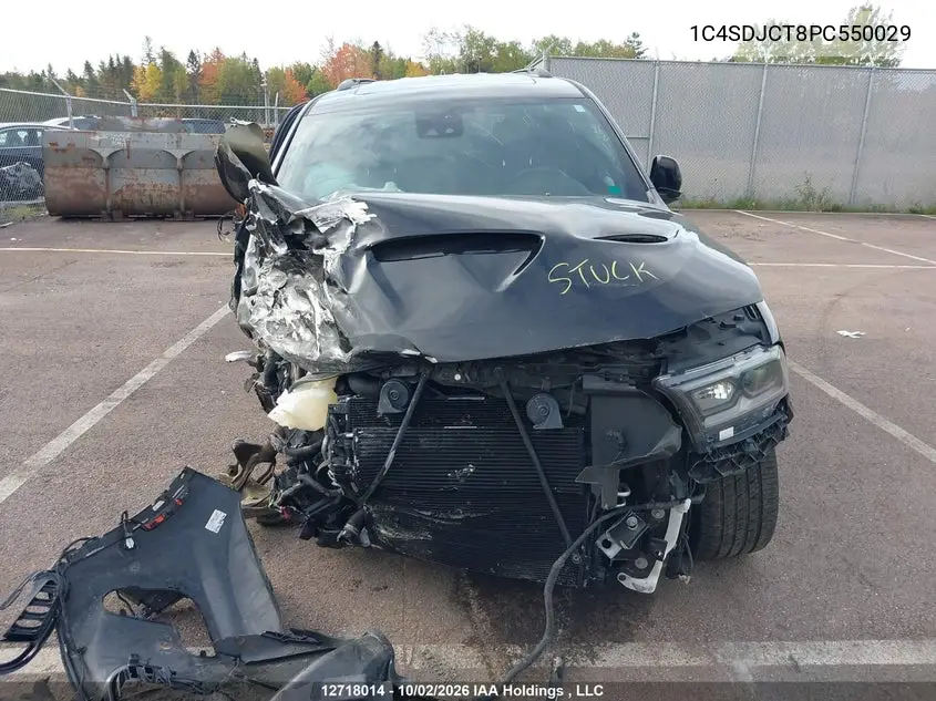 2023 DODGE DURANGO VIN 1C4SDJCT8PC550029 — фото 13