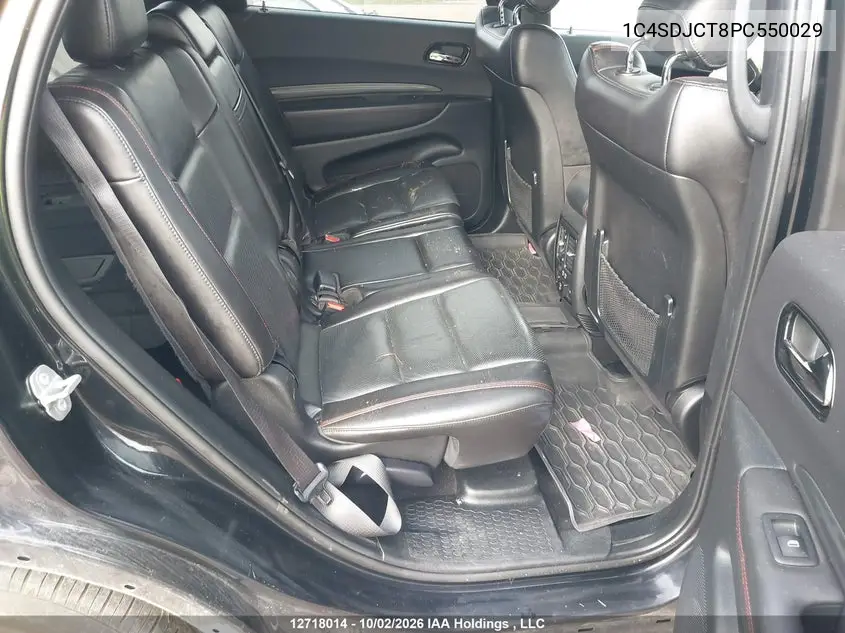 2023 DODGE DURANGO VIN 1C4SDJCT8PC550029 — фото 8