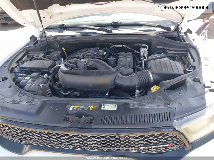 2023 DODGE DURANGO VIN 1C4RDJFG9PC590004 — фото 10