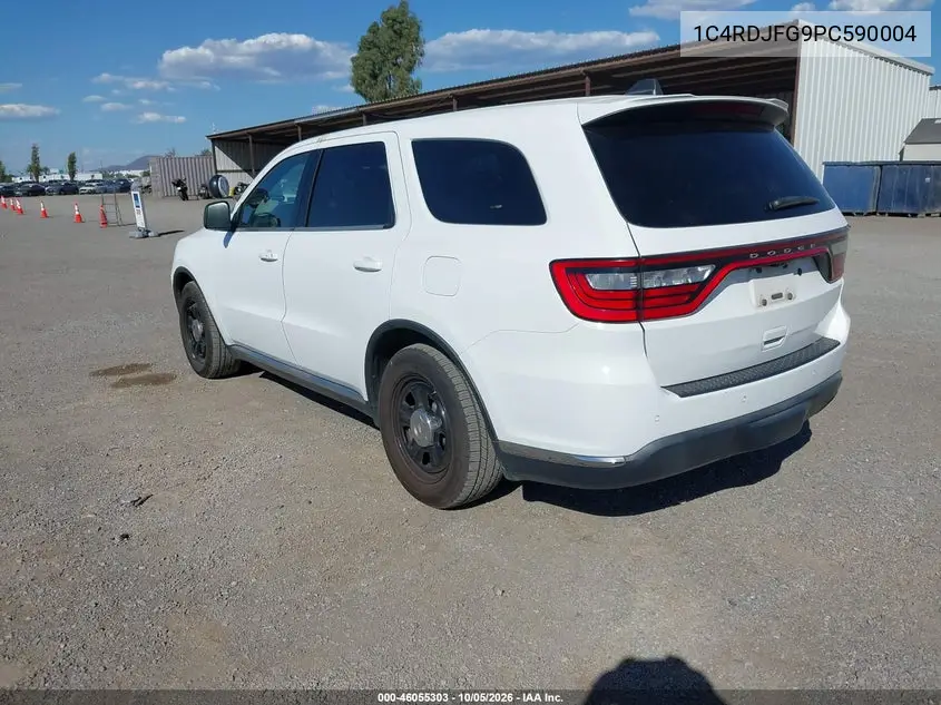 2023 DODGE DURANGO VIN 1C4RDJFG9PC590004 — фото 3