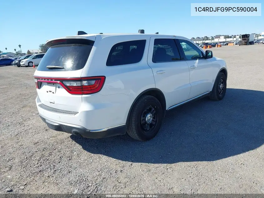 2023 DODGE DURANGO VIN 1C4RDJFG9PC590004 — фото 4