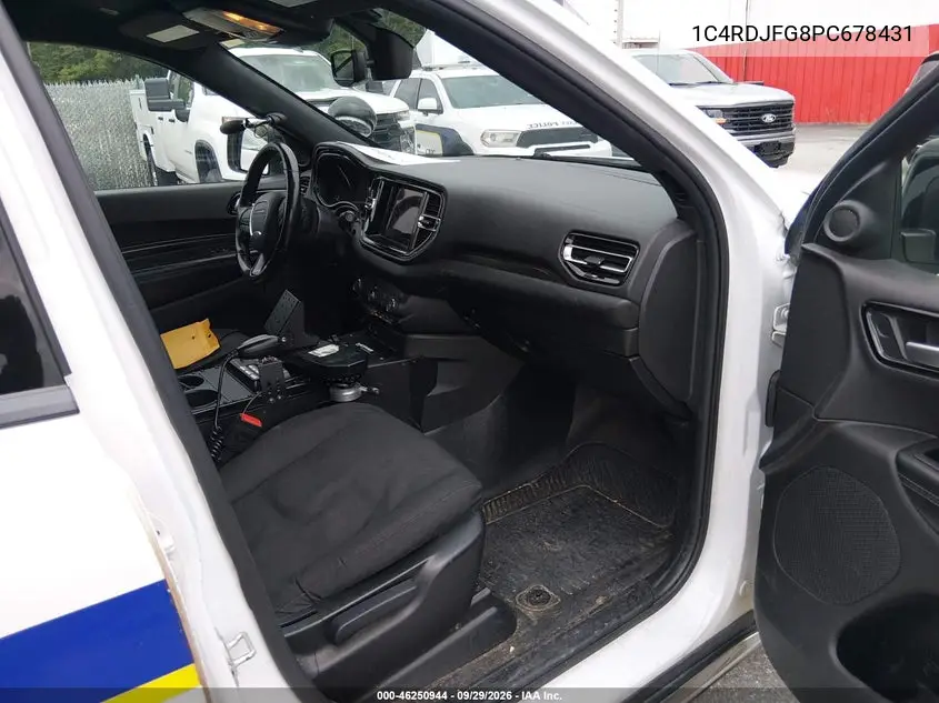 2023 DODGE DURANGO VIN 1C4RDJFG8PC678431 — фото 5