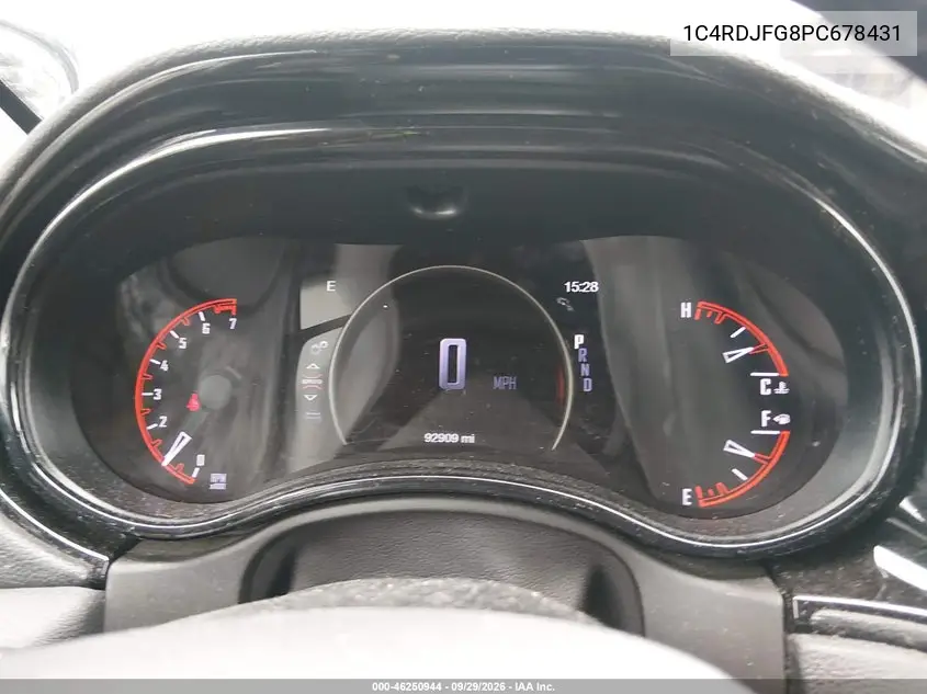 2023 DODGE DURANGO VIN 1C4RDJFG8PC678431 — фото 7