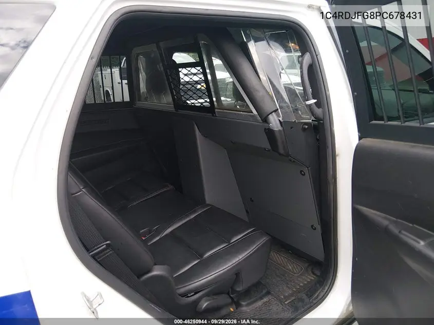 2023 DODGE DURANGO VIN 1C4RDJFG8PC678431 — фото 8