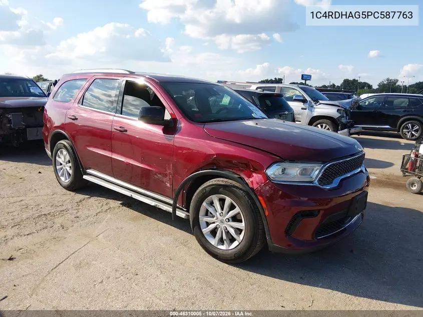 DODGE DURANGO 2023, VIN 1C4RDHAG5PC587763