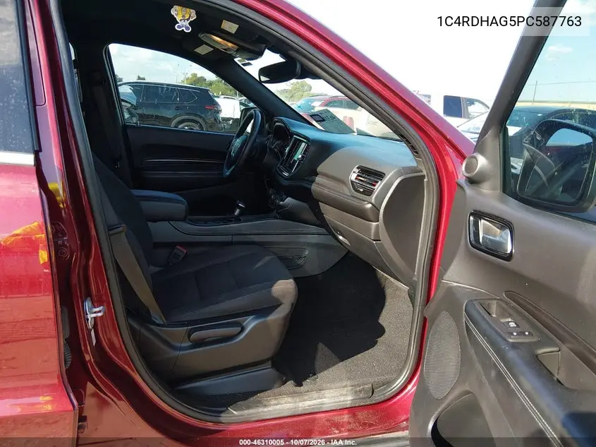 2023 DODGE DURANGO VIN 1C4RDHAG5PC587763 — фото 5
