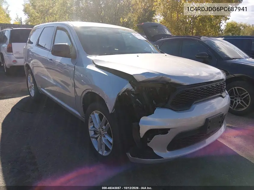 DODGE DURANGO 2023, VIN 1C4RDJDG6PC687941