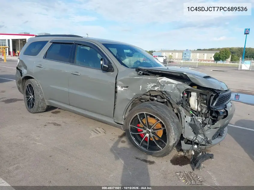 DODGE DURANGO 2023, VIN 1C4SDJCT7PC689536