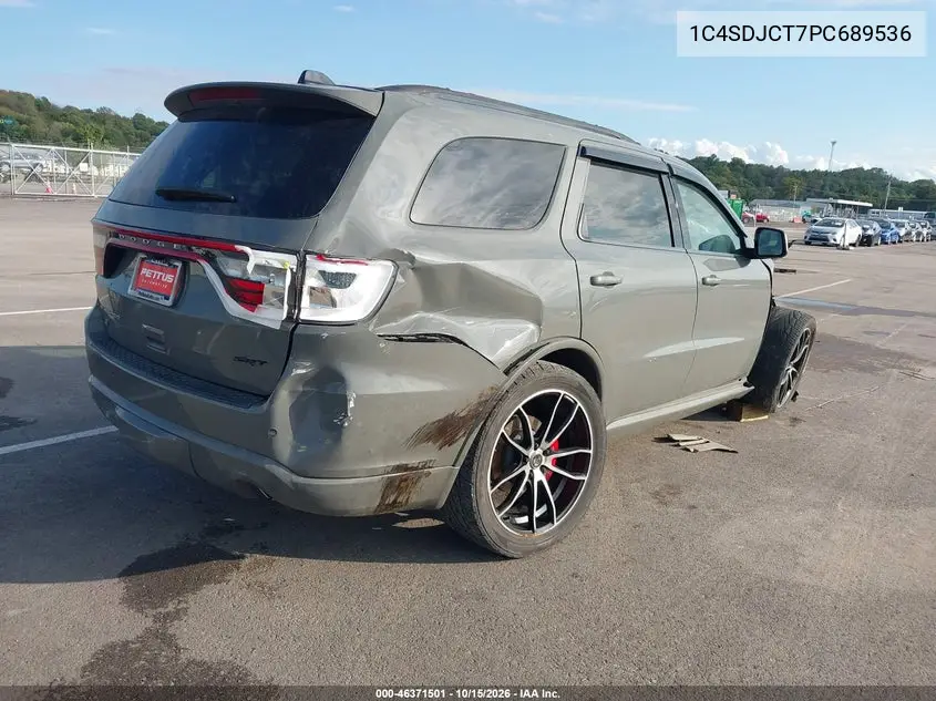 2023 DODGE DURANGO VIN 1C4SDJCT7PC689536 — фото 4