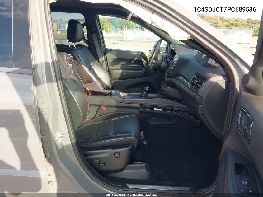 2023 DODGE DURANGO VIN 1C4SDJCT7PC689536 — фото 5