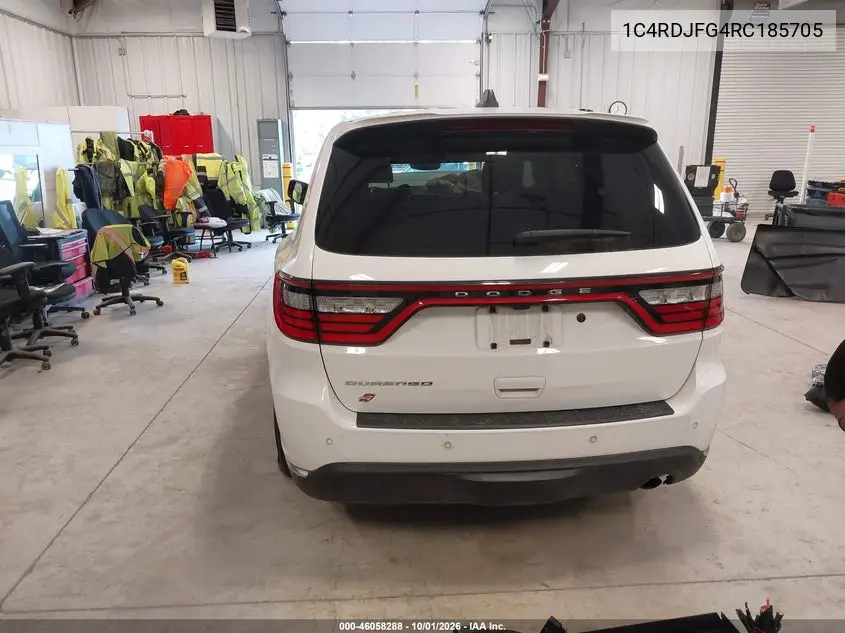 2024 DODGE DURANGO VIN 1C4RDJFG4RC185705 — фото 16