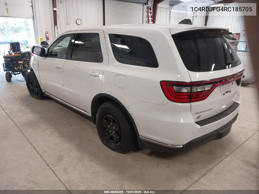 2024 DODGE DURANGO VIN 1C4RDJFG4RC185705 — фото 3
