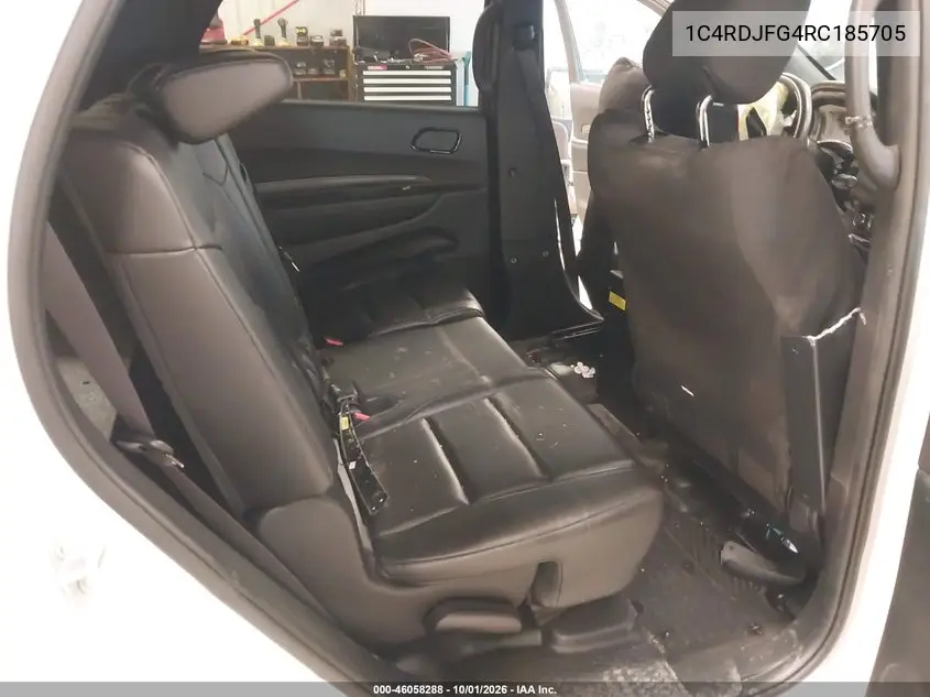 2024 DODGE DURANGO VIN 1C4RDJFG4RC185705 — фото 8