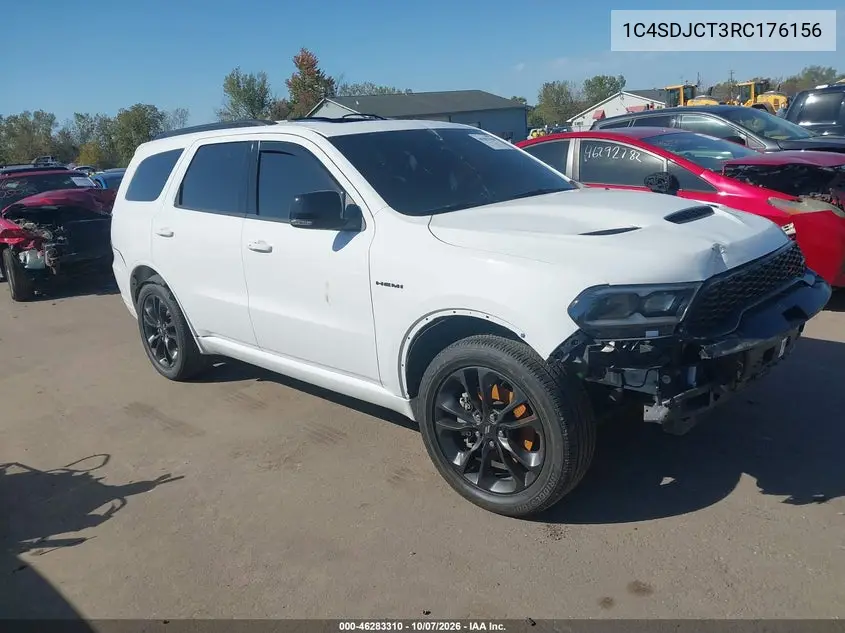 DODGE DURANGO 2024, VIN 1C4SDJCT3RC176156