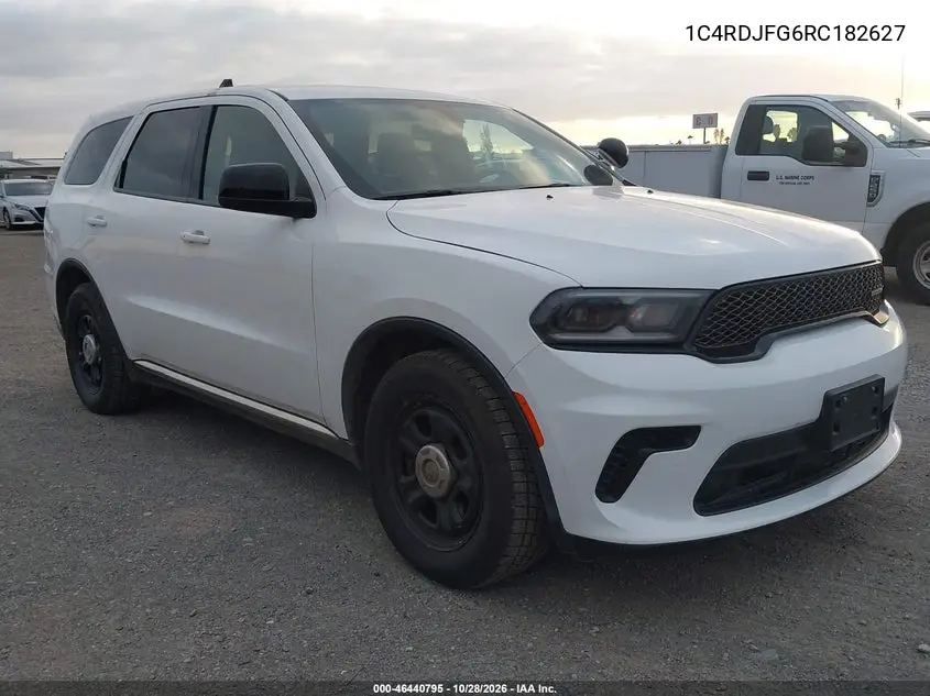 DODGE DURANGO 2024, VIN 1C4RDJFG6RC182627