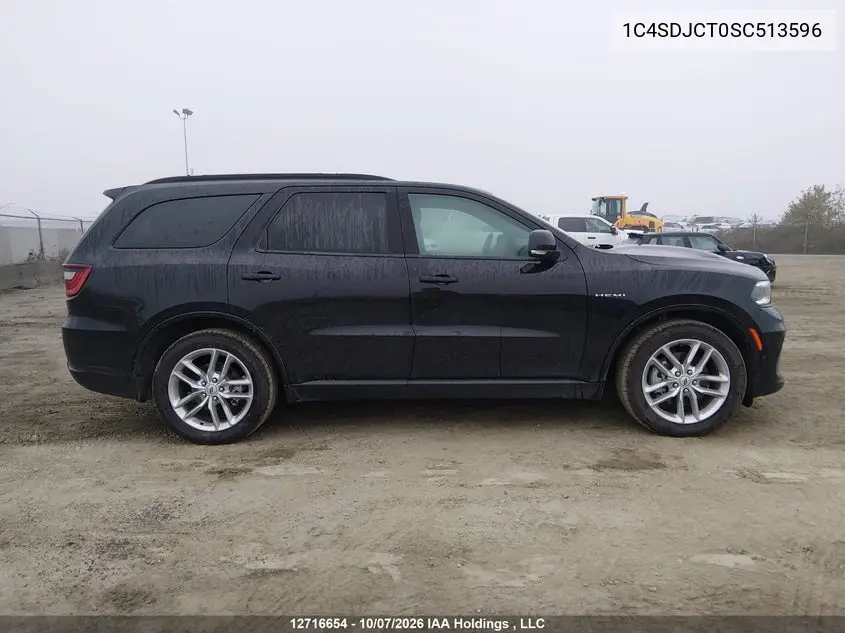 2025 DODGE DURANGO VIN 1C4SDJCT0SC513596 — фото 13