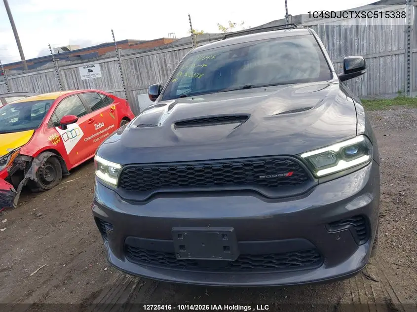 2025 DODGE DURANGO VIN 1C4SDJCTXSC515338 — фото 13