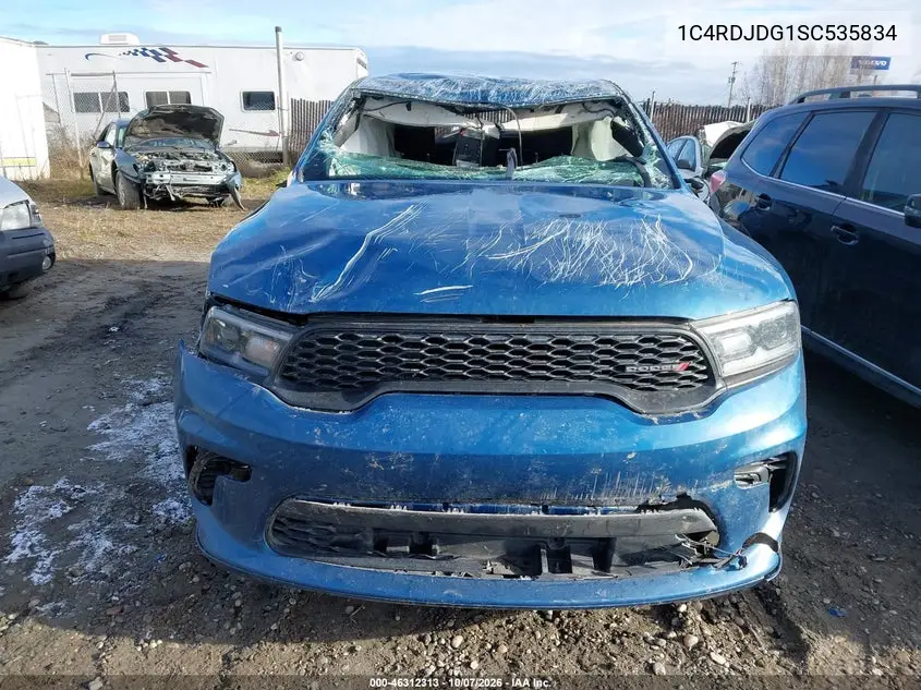 2025 DODGE DURANGO VIN 1C4RDJDG1SC535834 — фото 11