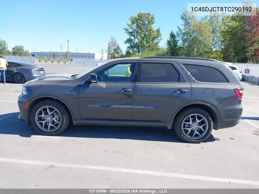 2026 DODGE DURANGO VIN 1C4SDJCT8TC290192 — фото 14
