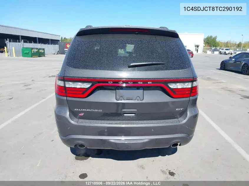 2026 DODGE DURANGO VIN 1C4SDJCT8TC290192 — фото 16
