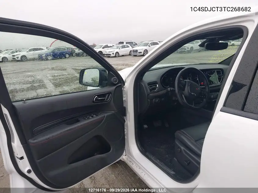 2026 DODGE DURANGO VIN 1C4SDJCT3TC268682 — фото 21