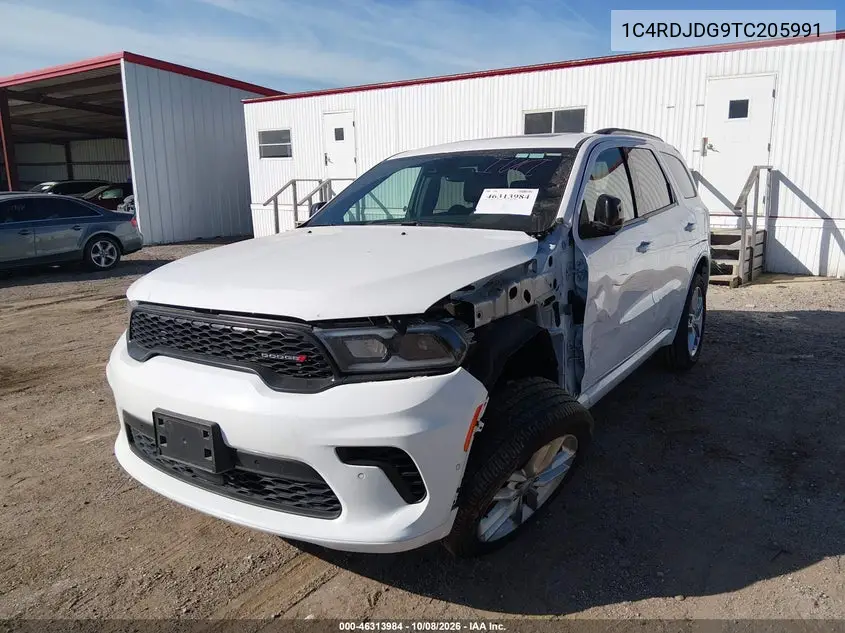 2026 DODGE DURANGO VIN 1C4RDJDG9TC205991 — фото 2