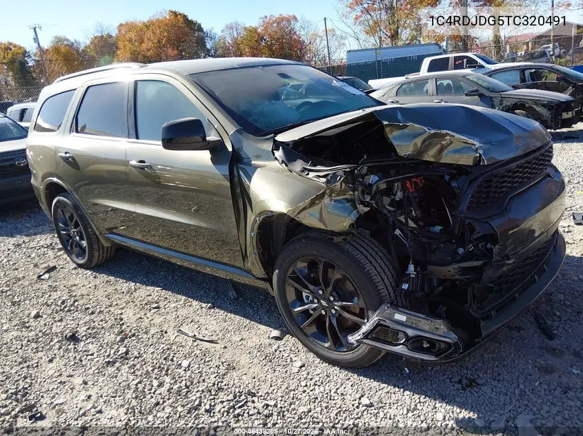 DODGE DURANGO 2026, VIN 1C4RDJDG5TC320491