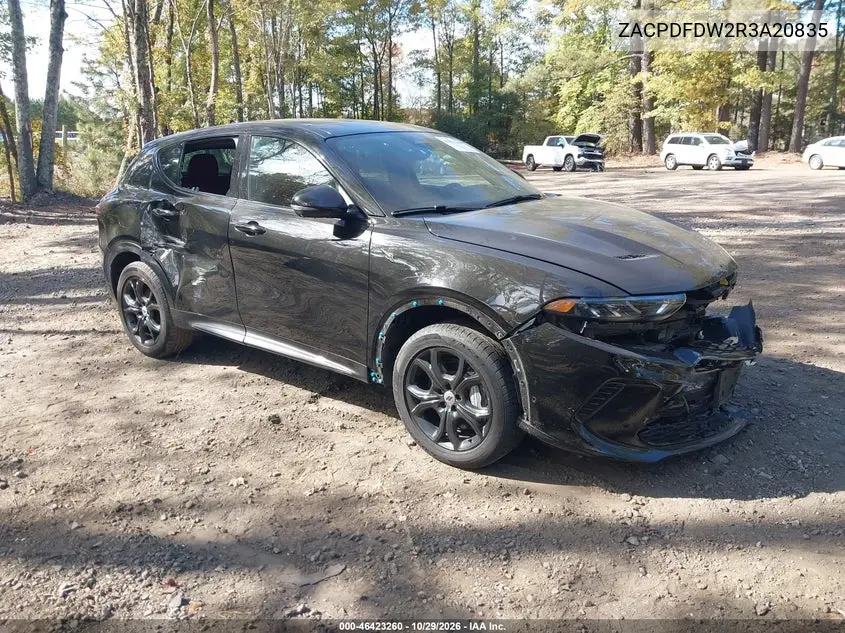 DODGE HORNET 2024, VIN ZACPDFDW2R3A20835