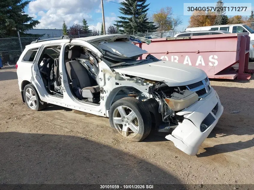 DODGE JOURNEY 2009, VIN 3D4GG57V29T171277