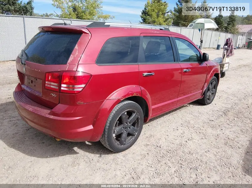 2009 DODGE JOURNEY VIN 3D4GG67V19T133819 — фото 4