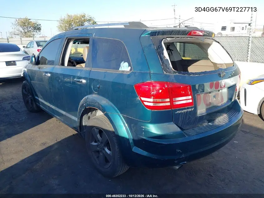 2009 DODGE JOURNEY VIN 3D4GG67V69T227713 — фото 3