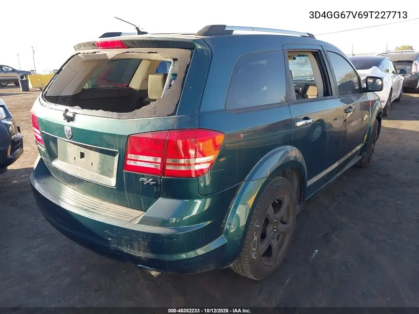 2009 DODGE JOURNEY VIN 3D4GG67V69T227713 — фото 4